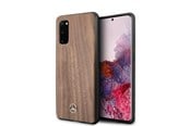 Mobile - Covers & Cases - Mercedes Wood Line Walnut Case for Samsung Galaxy S20 - Brown - 3700740473627