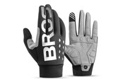Cykeltillbehör - Rockbros cycling gloves insulated long size: XXL - black and gray - 8386824304558