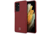 Mobile - Covers & Cases - Mercedes Silicone Line Case for Samsung Galaxy S21 Ultra - Red - 3700740497913