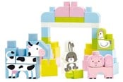 Babyleksaker - Ecoiffier 50 pieces Farm Animals Barrel - 7880