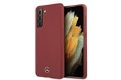 Mobile - Covers & Cases - Mercedes Silicone Line Case for Samsung Galaxy S21+ - Red - 3700740497906