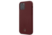 Mobile - Covers & Cases - Mercedes Silicone Line Case for iPhone 12 / iPhone 12 Pro - Red - 3700740483848