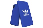 Mobile - Covers & Cases - Adidas OR Booklet Case Canvas for iPhone X/Xs - Blue - 8718846058421