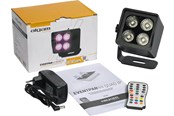 Musikinstrument & DJ-utrustning  - Algam Lighting 4 x 4W RGB+WW Par LED på batteri - IP65 - LAL EVENTPAR44-QUAD-IP