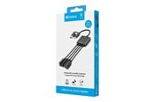 USB Hub - Sandberg USB-C/A to 2A+2C Splitter USB Hub - 4 porte - Svart - 136-81