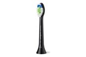 Tandborste - Philips Borsthuvuden Sonicare W2 Optimal White HX6068 - replacement brushhead - black - HX6068/88