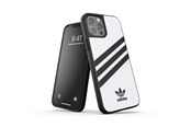 Mobile - Covers & Cases - Adidas OR Moulded Case PU for iPhone 12 Pro Max - White & Black - 8718846083676