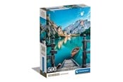 Pusselspel - Clementoni Puzzle 500 Pcs CB High Quality Collection Braies Lake - 35538