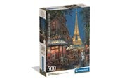 Pusselspel - Clementoni Puzzle 500 Pcs CB High Quality Collection Night of the Eiffel Café - 35577
