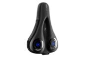 Cykeltillbehör - Rockbros LF044BL saddle cover with rain cover - black and blue - LF044BL
