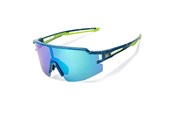 Cykeltillbehör - Rockbros Polarized Cycling Glasses with UV Protection and Corrective Insert Blue Lenses - Blue - 8386824303773