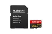Flashram & USB Flash Drives - SANDISK Extreme PRO microSD/SD - 250MB/s - 256GB - SDSQXCJ-256G-GS6MA
