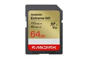 Flashram & USB Flash Drives - SANDISK Extreme GO SD - 170MB/s - 64GB - SDSDXGN-064G-GNCIN