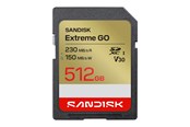 Flashram & USB Flash Drives - SANDISK Extreme GO SD - 230MB/s - 512GB - SDSDXGN-512G-GNCIN