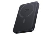PowerBank - Baseus EnerFill FM12 10000mAh 22.5W Qi2 Power Bank MagSafe Compatible with Simple USB-C 20V/3A 30cm Cable - Black PowerBank - Svart - 10000 mAh - E0028500
