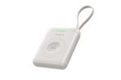 PowerBank - Baseus EnerFill FW11 5W Power Bank for Apple Watch with Built-in Cable - White PowerBank - Vit - E0205302