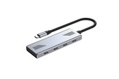 USB Hub - Gembird 4-port USB-C 3.2 (Gen 2) Type-C hub USB Hub - USB 3.2 - 4 porte - Grey - UHB-CM-U310-C4-01