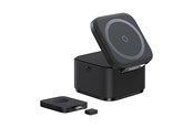 Mobile - Adapters & Chargers - Baseus MagPro 3in1 25W MagSafe Compatible Inductive Charger for Phone and Smartwatch - Black - P10264100123-01