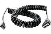 Displaykabel - Atomos Coiled -Micro to Full HDMI 50cm - ATOMCAB014
