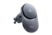 Mobile - Adapters & Chargers - Baseus PrimeTrip VC2 Pro Magnetic Holder with Qi2.2 Charger and Air Vent Fan - Black - C0013N00