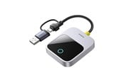 Andra mobiltillbehör - Baseus SafeJourney Series Wireless CarPlay Adapter - Gray - C10745100813-00