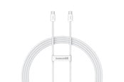 USB-kabel - Baseus Superior Series ll USB-C - USB-C 30W 480Mb/s 2m cable - white - P10365200211-01
