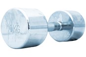 Sport & Fitness - TITAN LIFE PRO Chrome Dumbbell 10 kg - 400-800732