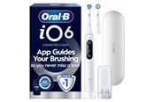 Tandborste - Oral-B eltandborste iO6 White + 1 Extra Refill - 8006530067652