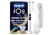 Tandborste - Oral-B eltandborste iO9 White Alabaster + 1 Extra Refill - 8006530067867