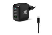Mobile - Adapters & Chargers - PORT Designs PORT Connect power adapter - GaN II with 2 m cable - 2 x USB-C USB Type A - 65 Watt - 902065PEU