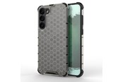 Mobile - Covers & Cases - Hurtel Honeycomb Case for Samsung Galaxy S23+ Armored Hybrid Cover Black - 5907769352171