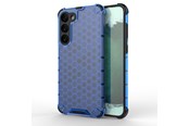 Mobile - Covers & Cases - Hurtel Honeycomb Case for Samsung Galaxy S23+ Armored Hybrid Cover Blue - 9145576272312