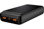 PowerBank - DENVER PQC-20009 - Fast charge Powerbank with 20000mAh battery PowerBank - Svart - 20000 Ah - PQC-20009