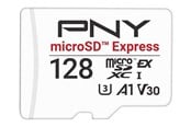 Flashram & USB Flash Drives - PNY - flash memory card - 128 GB - microSD PCI Express Gen 3x1 UHS-I - P-SDU128P31880EXP-GE