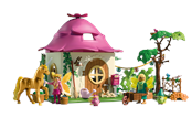 Playmobil - Playmobil Fairies - Mysigt älvhem med gyllene enhörning - 71838