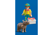 Figure - Playmobil DuoPack Skogvaktare med noshörning - 72025