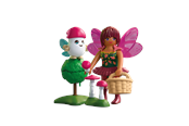 Playmobil - Playmobil Figures - Fe med söt hjälpare - 72034