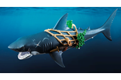 Figure - Playmobil Jättehaj med pirat - 71793