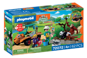 Playmobil - Playmobil Djur och vänner - Zoo: Djurskötare med fordon - 72072