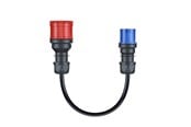Laddning av elbil - go-e Adapter Gemini flex 11 kW till CEE blå 16 A - CH-04-35