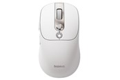 Mus - Baseus Editor Wireless Computer Mouse with 800mAh Battery and Battery Status Indicator - White - Mouse - Vit - B01073600221-00