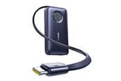 PowerBank - Baseus EnerCore CR11 10000mAh 45W Power Bank with Retractable USB-C Cable - Black PowerBank - Svart - 10000 mAh - E0027G01