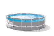 Pool & badbassäng - Intex Prism Frame Clearview Premium poolset 4,88mx1,22m - 26730