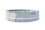 Pool & badbassäng - Intex Chevron Prism Frame Premium poolset 4,88mx1,22m - 26746