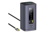 USB Hub - Baseus Spacemate hub USB-C 11in1 docking station USB Hub - 11 porte - Grey - B00568101813-01