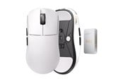 Mus - Lamzu Inca - Gamingmus - Optic - 6 knappar - Vit - 6975637430046