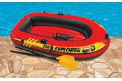 Vattenlek - Intex Explorer Pro 200 båt, 120 kg, ex åror, 196x102x33 cm - 58356