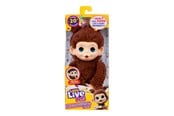 Plush - Little Live Pets My Baby Mini Monkey Brown Cherri - 26765