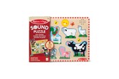Pusselspel - Melissa & Doug Sound Puzzle Farm Animals - 6074879