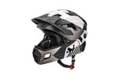 Cykeltillbehör - Rockbros TS-61 10110061005 Children's Bike Helmet with Detachable Chin Size S (48-54) - Gray - 10110061005
